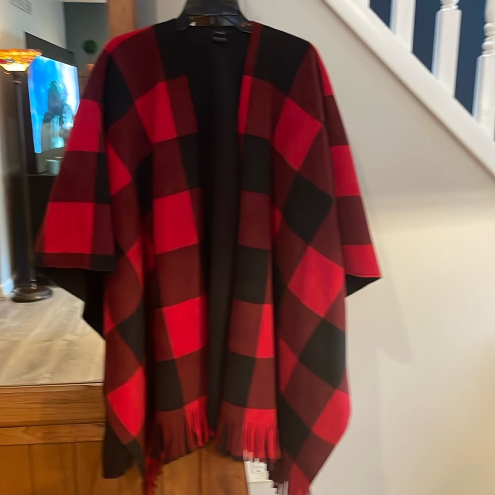 Rachel Roy reversible cape